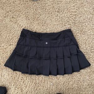 Lululemon Black tennis skirt size 12 (#2 of 2)